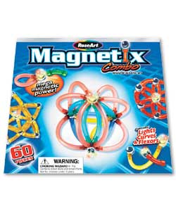 MAGNETIX Lights/Flexors/Curves 60 Pieces