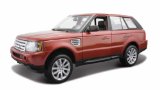 Diecast Model Range Rover Sport in Silver (1:18 scale)