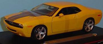 Maisto Dodge Challenger Concept 2006 in Yellow