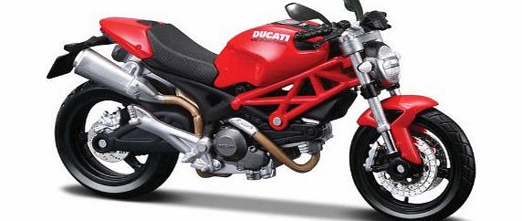 DUCATI MONSTER 696 2011 DIE-CAST METAL MODEL MOTORCYCLE KIT 1:12 SCALE 39189