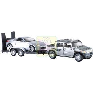 Nissan 350Z Hummer H2SUT 1 24 1 27 Scale