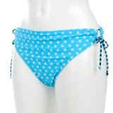 maisto Ocean Pacific Bikini Tie Brief Ladies Star/Check 12