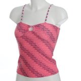 Ocean Pacific Strappy Tankini Ladies Heart Text 16