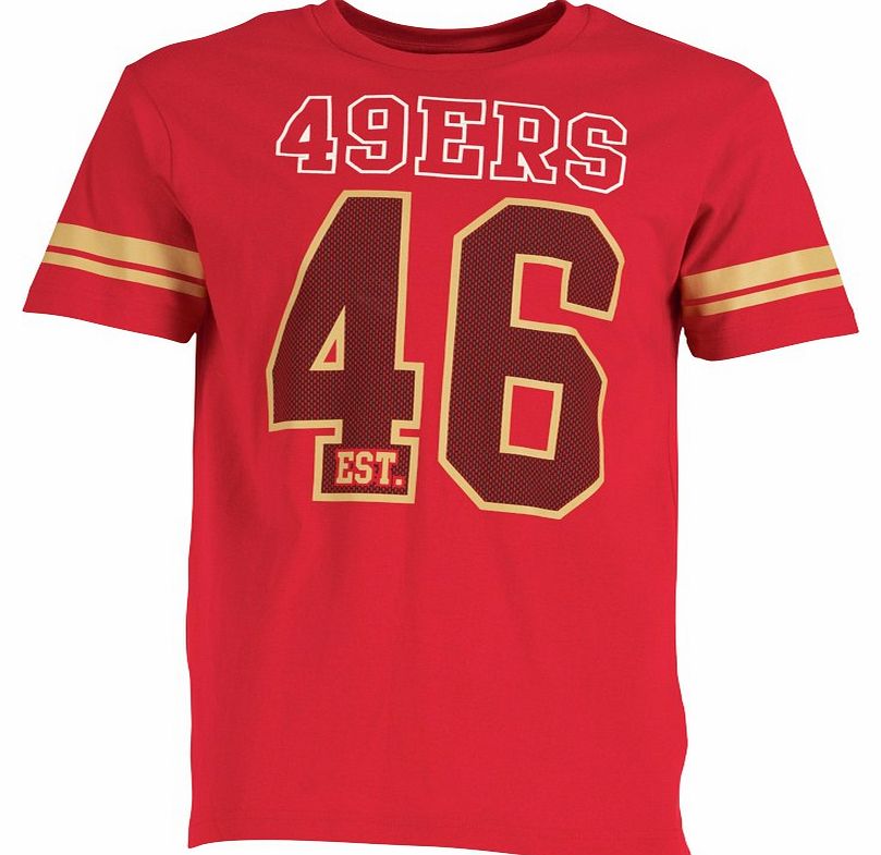 Mens 49ers Rokeby T-Shirt Red