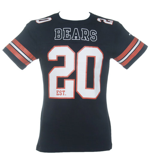 Mens Navy NFL Chicago Bears Lineman T-Shirt