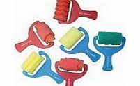 Major Brushes Sponge Paint Rollers - Set of 6