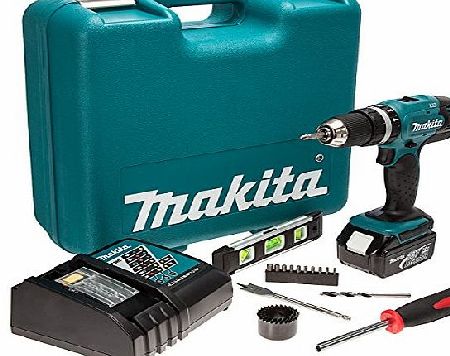 Makita DHP453RFTK 18 V Cordless Li-ion Combi Drill