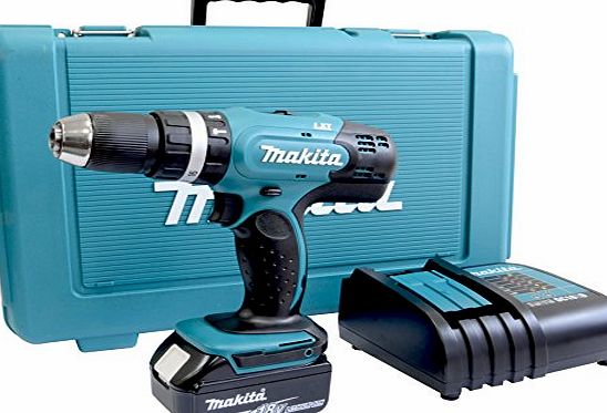 Makita DHP453SF 18 V cordless Combi Drill - Green/Black