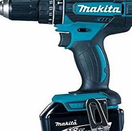 Makita DHP482BL1830 DHP482Z 18 V Cordless LXT Li-Ion Combi Drill With BL1830 3.0 A Battery - Blue