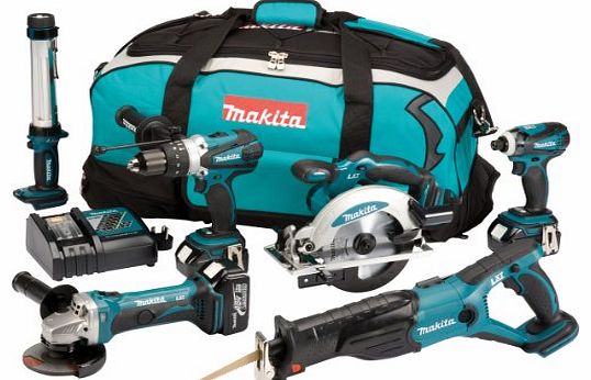 Makita DK18027 18V LXT Cordless Lithium-Ion Kit with Batteries (Pack of 6)