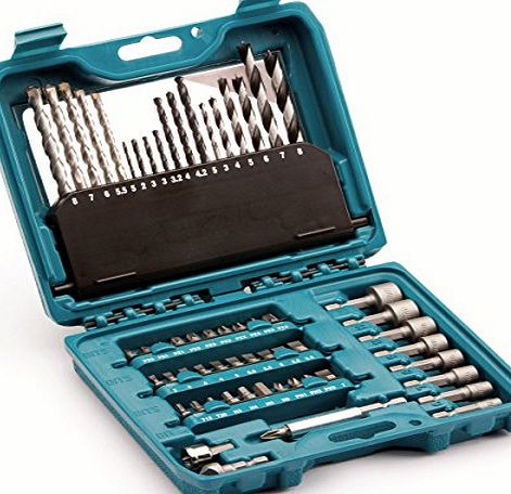 Makita P-90358 Pro Power Drill Accessory Set (60-Piece)
