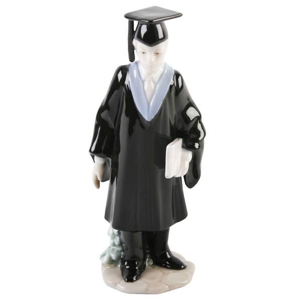 Porcelain Graduation Figurine