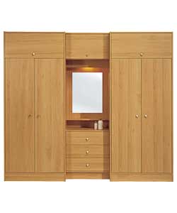4 Door Large Fitment Wardrobe Collection