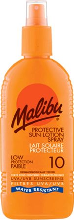 Malibu, 2102[^]0107470 Sun Lotion Spray SPF10