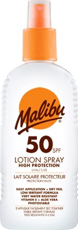 Malibu, 2102[^]0107475 Sun Lotion Spray SPF50