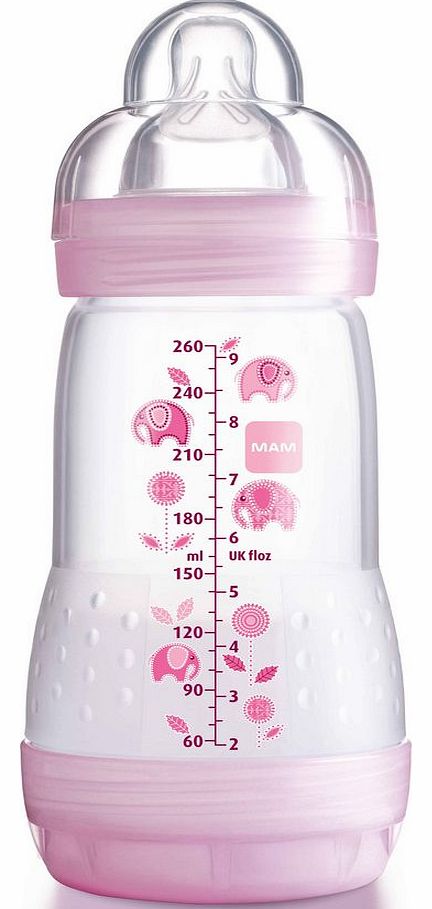 MAM Anti Colic Bottle 260ml Pink