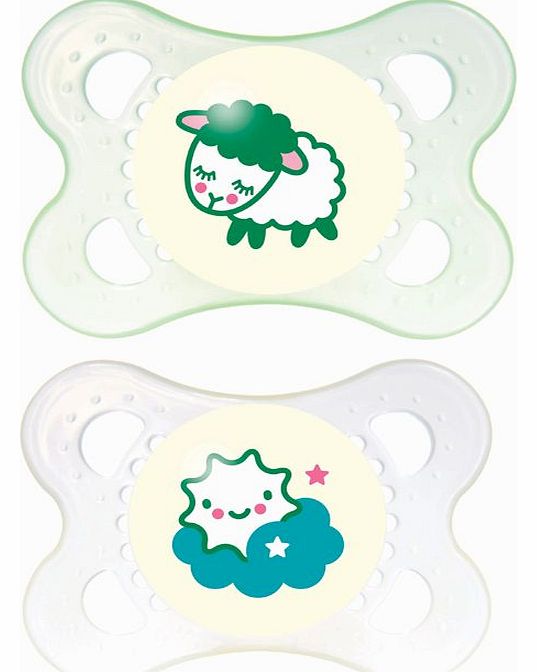 MAM Night Soother Dummy 0  Green