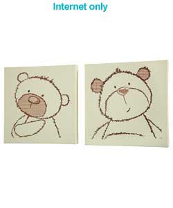 Mamas and Papas Bedtime Hugs Canvases