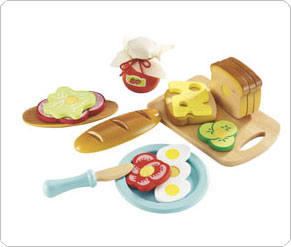 Wooden Cut and Play Sandwich Set