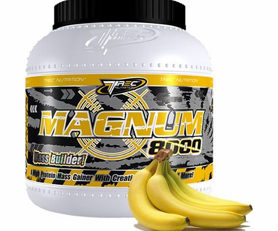 Mammoth Supplements All in one supplements - Magnum 8000 x 1kg (Banana) Protein Gainer
