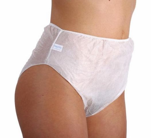 Mammoth XT Supplements Maternity Knickers / Briefs / Pants -- Disposable amp; Elasticated -- PACK OF 5 -- MEDIUM (Size 10-12)