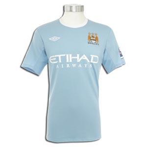 Umbro 09-10 Man City home shirt
