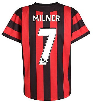 Man City Umbro 2011-12 Manchester City Umbro Away Shirt (Milner