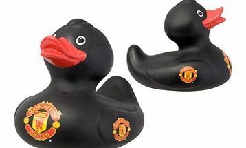 Man Utd Accessories  Manchester United FC Bath Time Duck (Black)