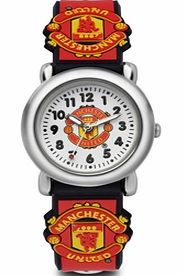  Manchester United FC Kids 3D Watch In Blister Pack