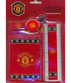  Manchester United FC Stationery Set 5 Pack