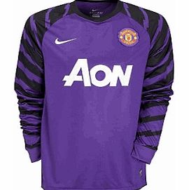 Man Utd Away Shirt Nike 2010-11 Man Utd Away Nike Goalkeeper Shirt