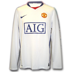 Nike 08-09 Man Utd L/S away