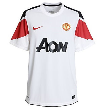 Man Utd Nike 2010-11 Man Utd Away Shirt (  Your Name)
