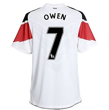 Man Utd Nike 2010-11 Man Utd Nike Away Shirt (Owen 7)