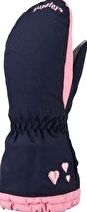Manbi, 1297[^]232897 Kids Crunch Mitten - Navy and Pink