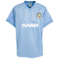 Manchester City 1984 Shirt.