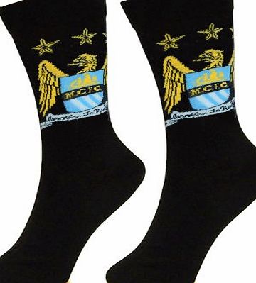 Manchester City F.C. Socks 1 Pack Mens 6-11