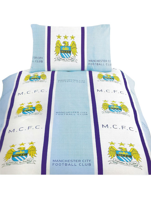 Manchester City FC Duvet Cover and Pillowcase