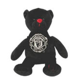 Manchester United Black Beanie Bear.