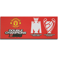 United Double Long Car Sticker - Red.