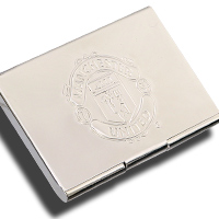 United Embossed Chrome Credit Card