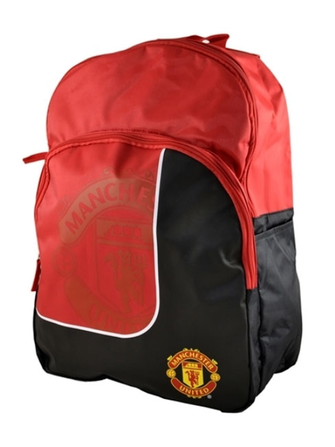 Manchester United Rucksack Backpack Crest Design