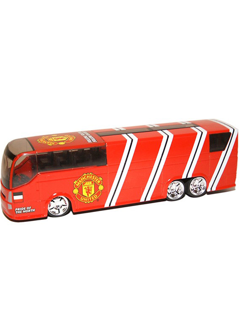 Manchester United FC Team Bus Coach 1:64 Scale