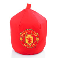 manchester United Indoor Outdoor Crest Bean Bag.