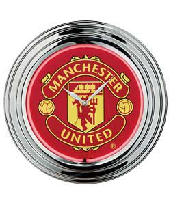 Manchester United Neon Clock