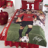 Manchester United Ryan Giggs Duvet and Pillowcase.