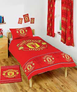 Manchester United Single Duvet Set