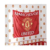Manchester United Sublimation Flag - 1130mm x 780mm.