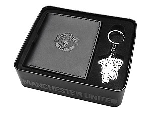 Manchester Utd. Wallet and Key Ring Set 013212