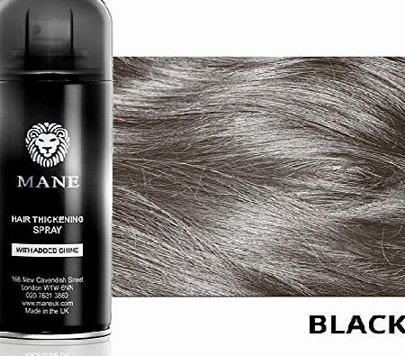 Mane  Hair Thickening Spray (Black)